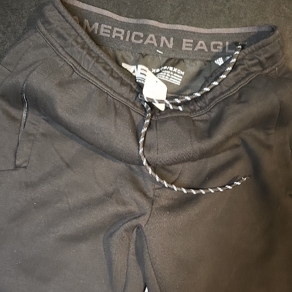 American Eagle Outfitters Black Kids Sweatpants
